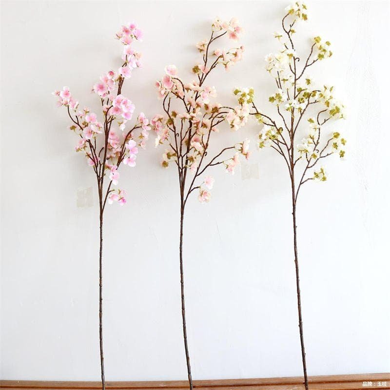 Artificial Green Plum Blossom Branches