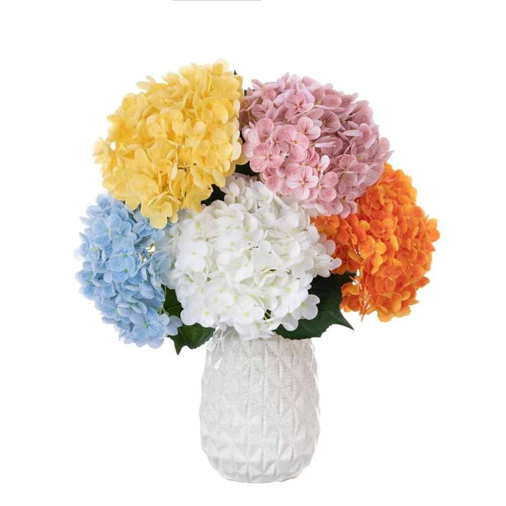 Artificial Hydrangea Flower Heads all color