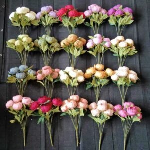 Artificial Peony Flowers