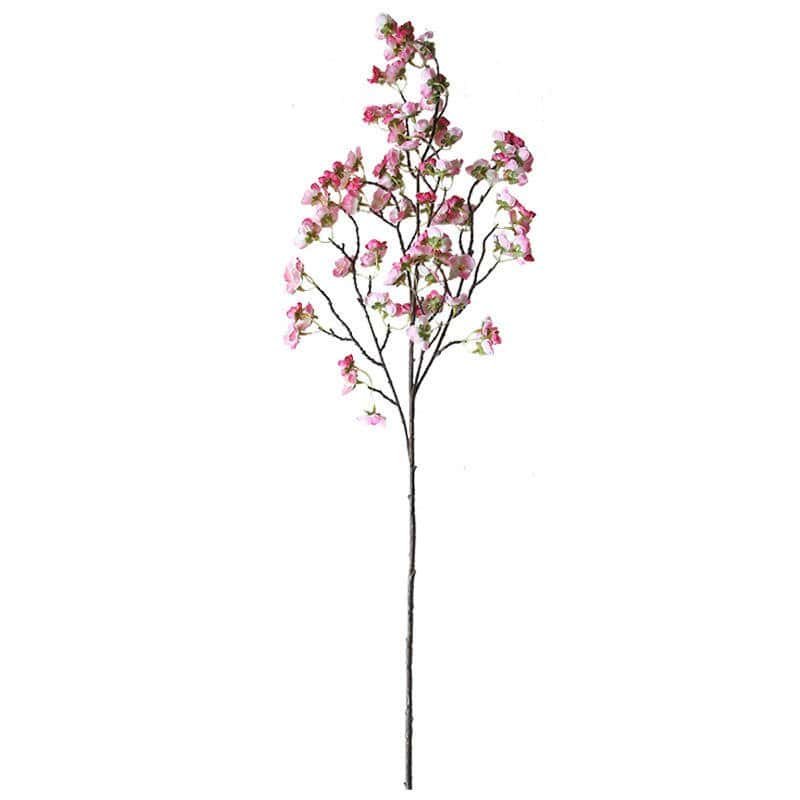 Artificial Pink Plum Blossom Branche