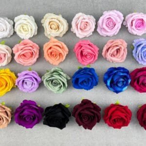 artificial rose head